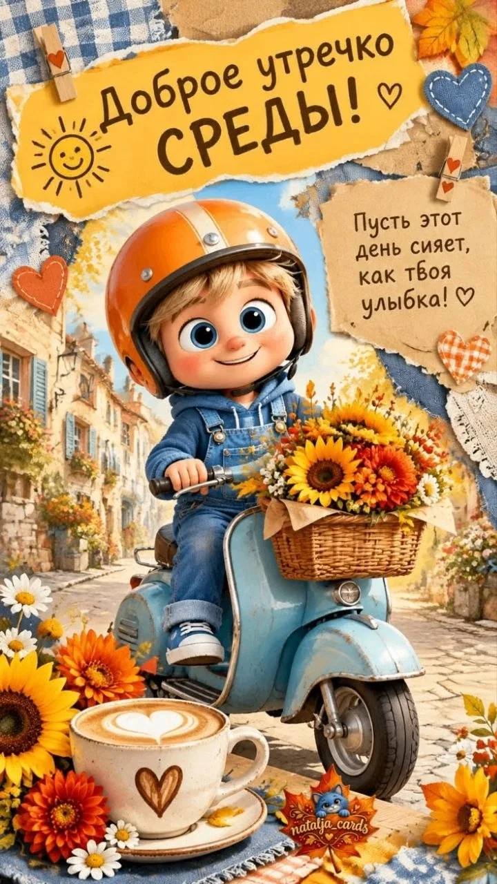 🥰Ставьте реакции и делитесь открыткой с близкими ❤️