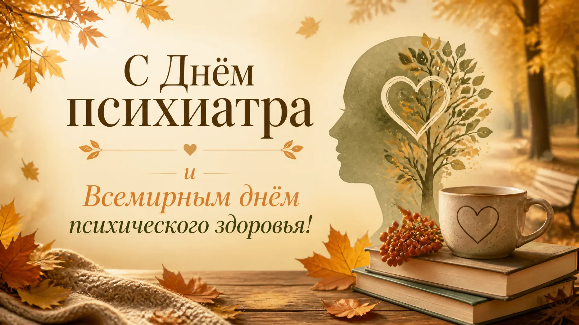 🎉 10 октября — день, когда стоит сказать спасибо тем, кто лечит не тело, а душу.