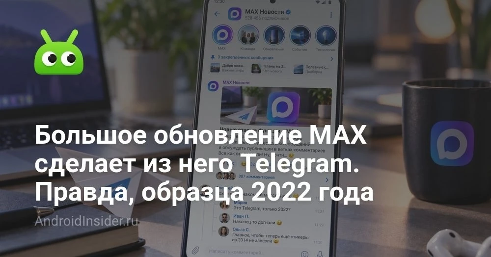 MAX готовит крупное обновление: какие функции появятся в мессенджере и когда их ждать