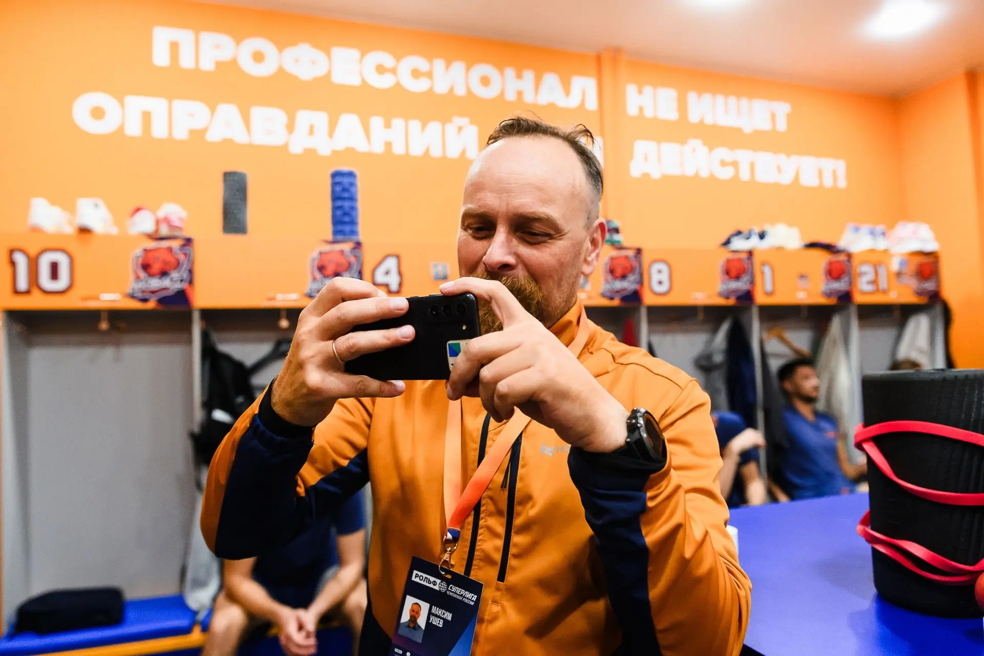 На открытой тренировке волейбольного «Кузбасса»