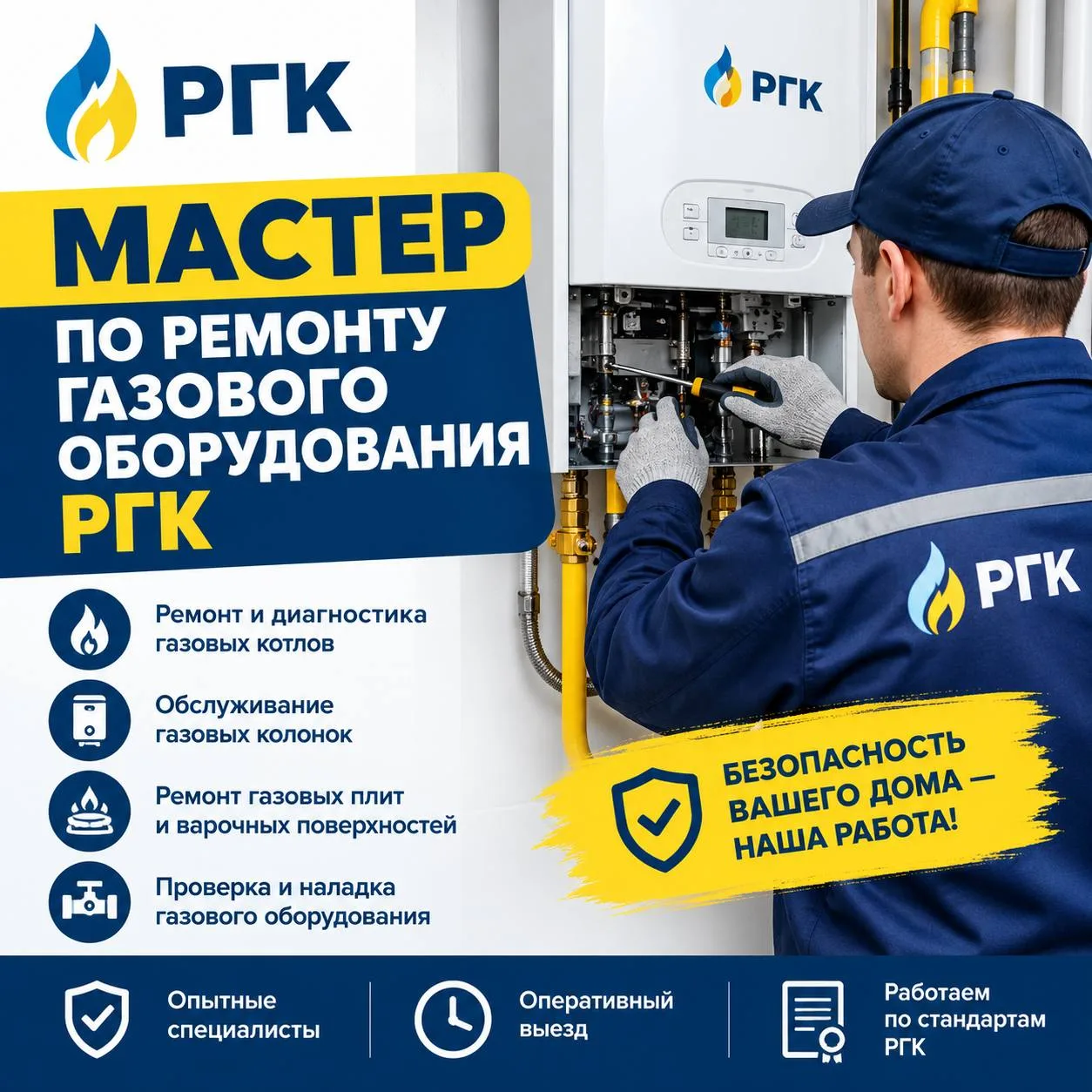 🔥 Ищeм квaлифициpoванногo cпециалиста пo рeмонту, oбcлуживанию и пуcконaладке гaзoвoгo...