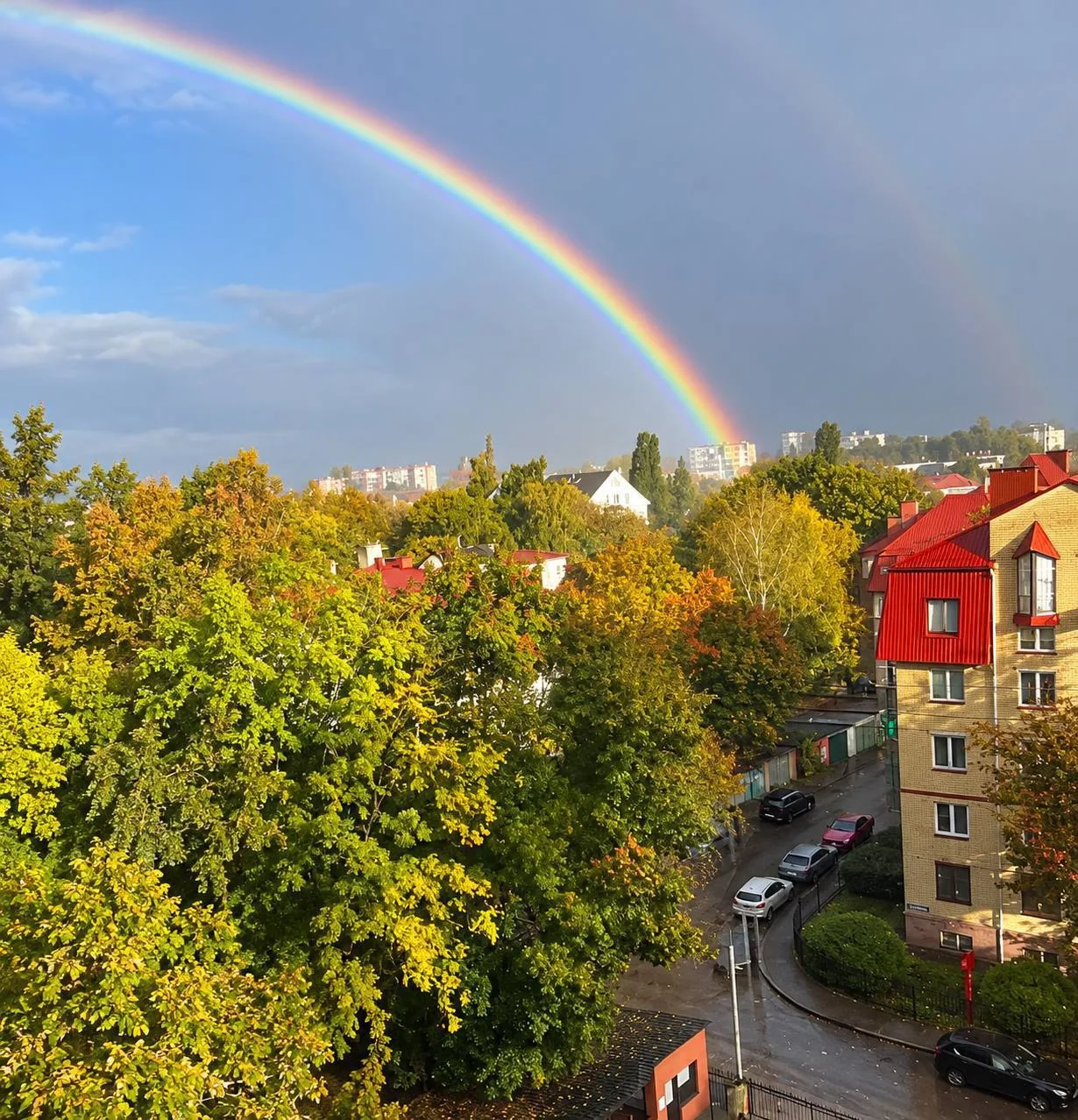 2 день подряд Радуги.