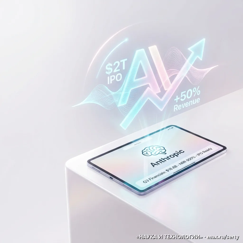 📊 Anthropic раскрыла цифры перед самым громким IPO в AI
