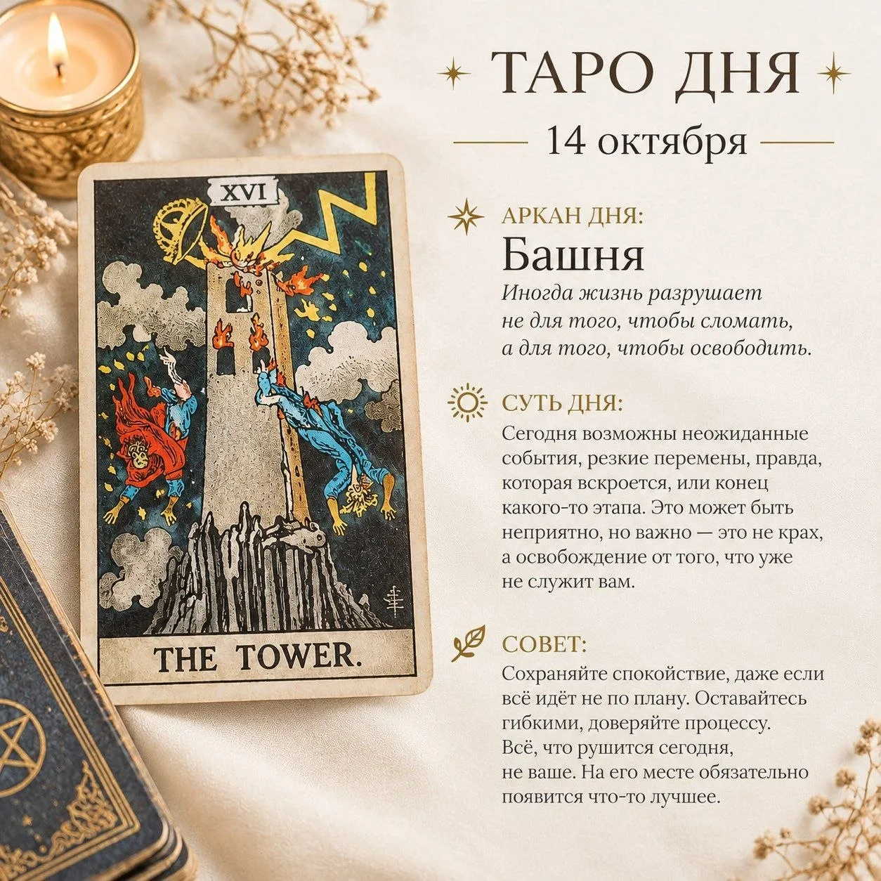 🔮 Таро дня — 14 октября