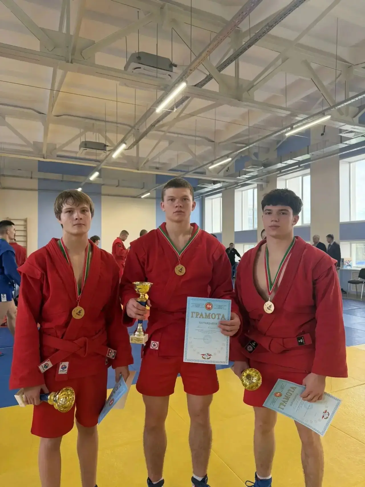 🥋 Сила команды: три золота на чемпионате «Динамо» РТ 🥋