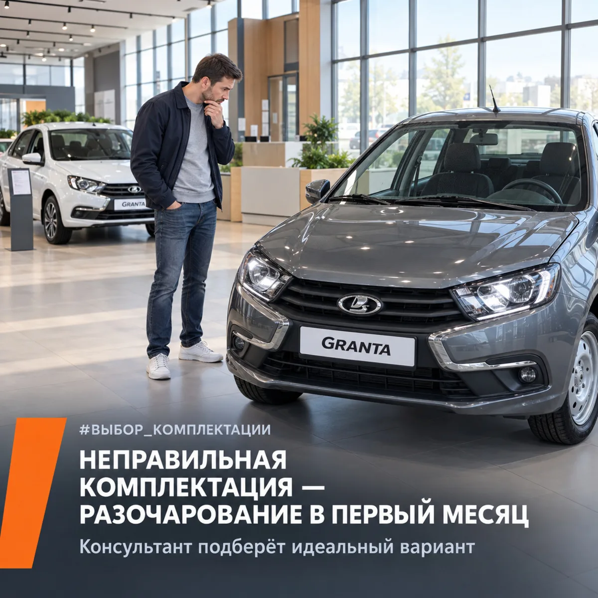 Купить LADA Granta в Сызрани можно за один день. А месяц владения покажет, попал ли ты ...