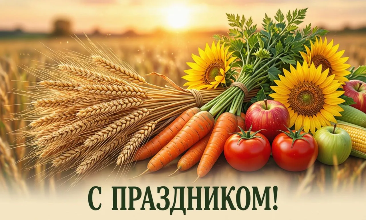🎉 Поздравляем с Днём работника сельского хозяйства и перерабатывающей промышленности!