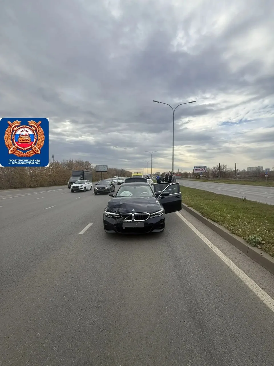 ⚠️ В Челнах водитель Chery не уступил дорогу BMW — пострадавшего увезли в больницу
