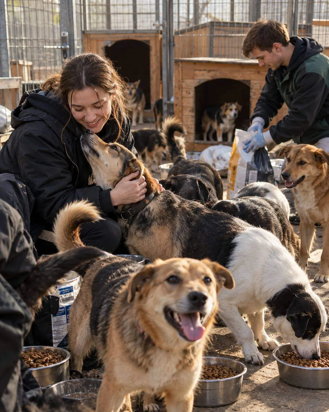 🐶 Москва — москвичи вместе спасли 15 собак