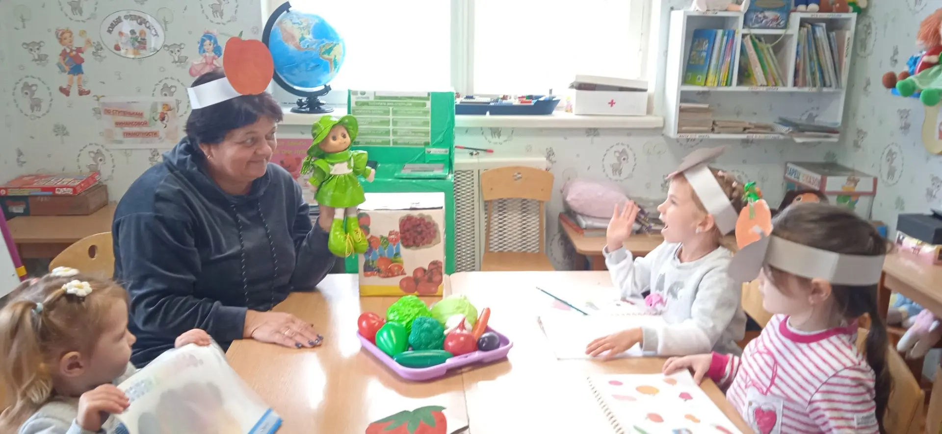 🌱 Тема недели: «Что растет у нас в саду и в огороде» 🥕🍅