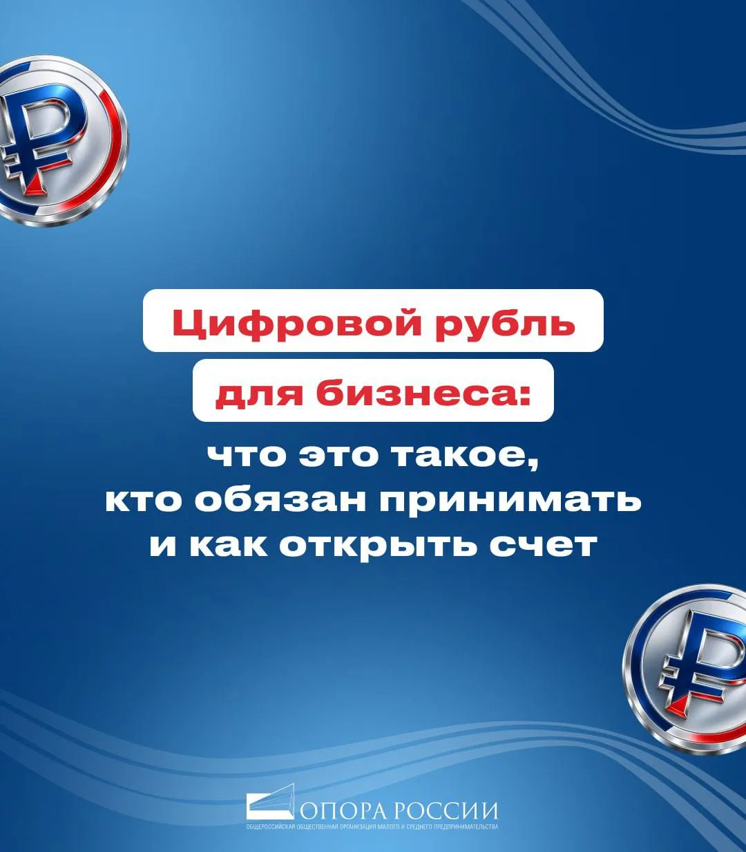 Цифровой рубль для бизнеса: что это такое, кто обязан принимать и как открыть счет