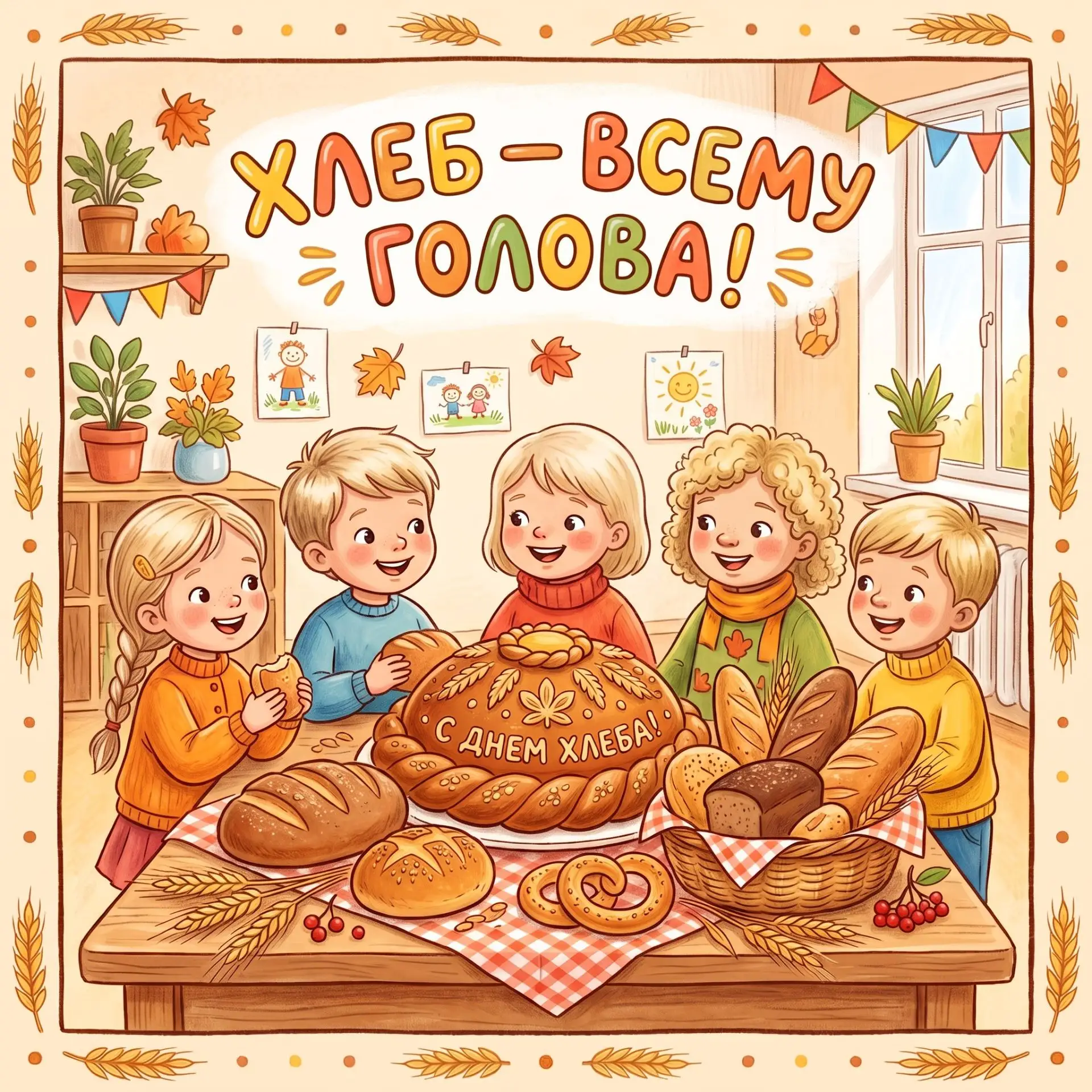 🌾 Хлеб — всему голова!