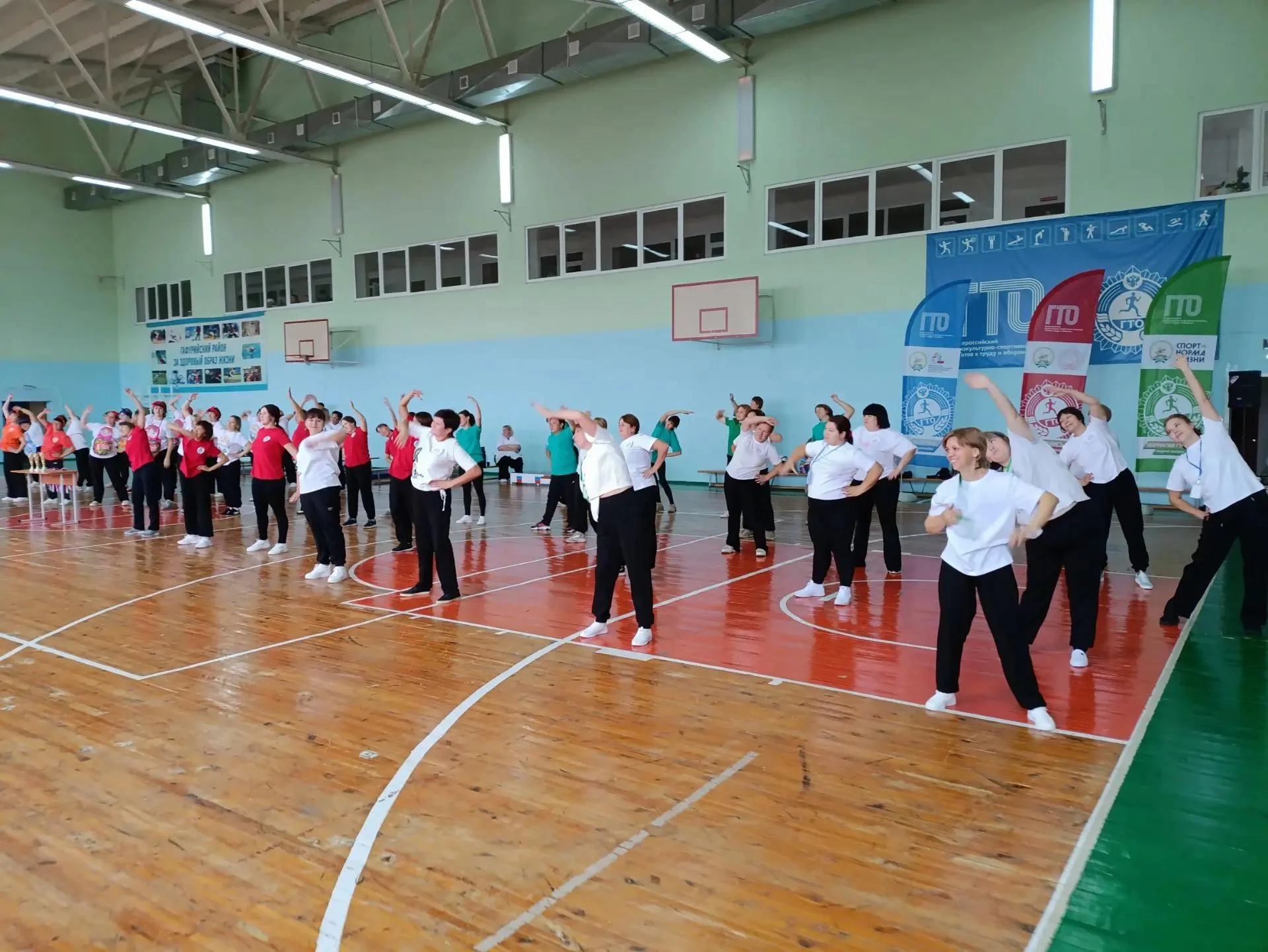 📍В Гафурийском районе прошёл Фестиваль ГТО среди работников детских садов