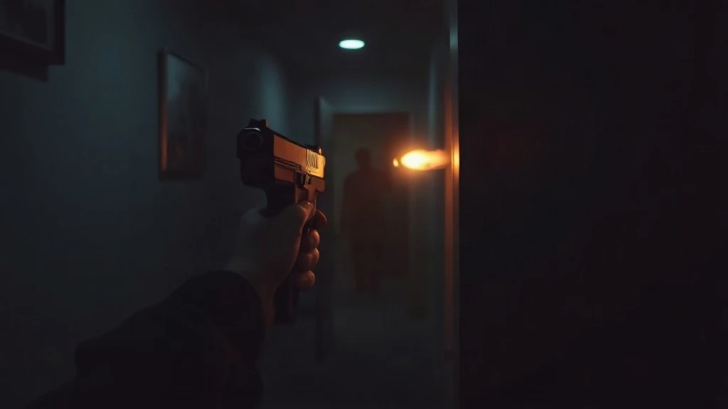 Когда видишь за углом врага — не стреляй первым. 🎯