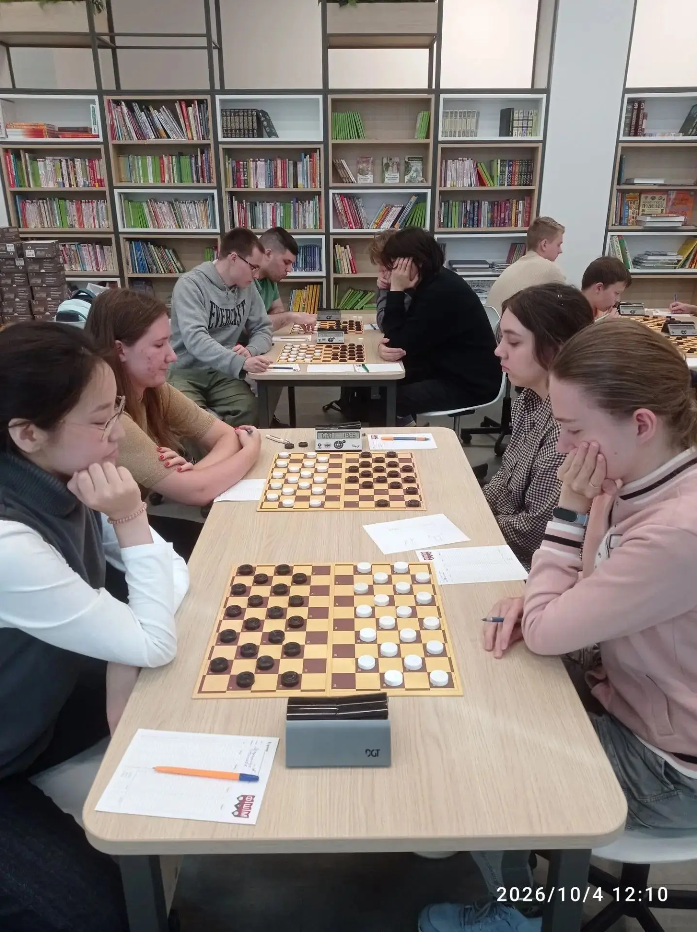 🔥2-4 октября в Школе №1579 было проведено Первенство Москвы по стоклеточным шашкам 2026.