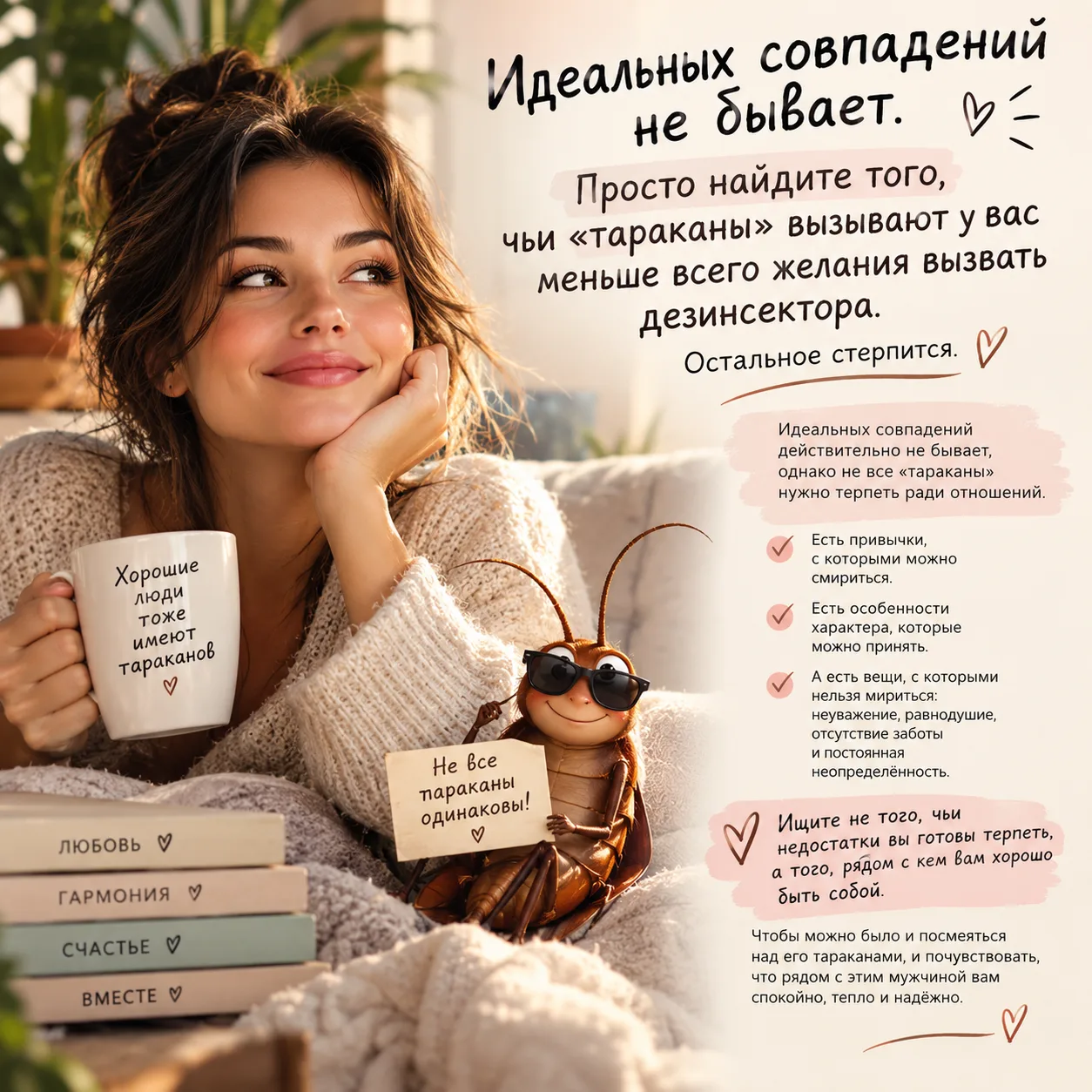 Идеальных совпадений не бывает.