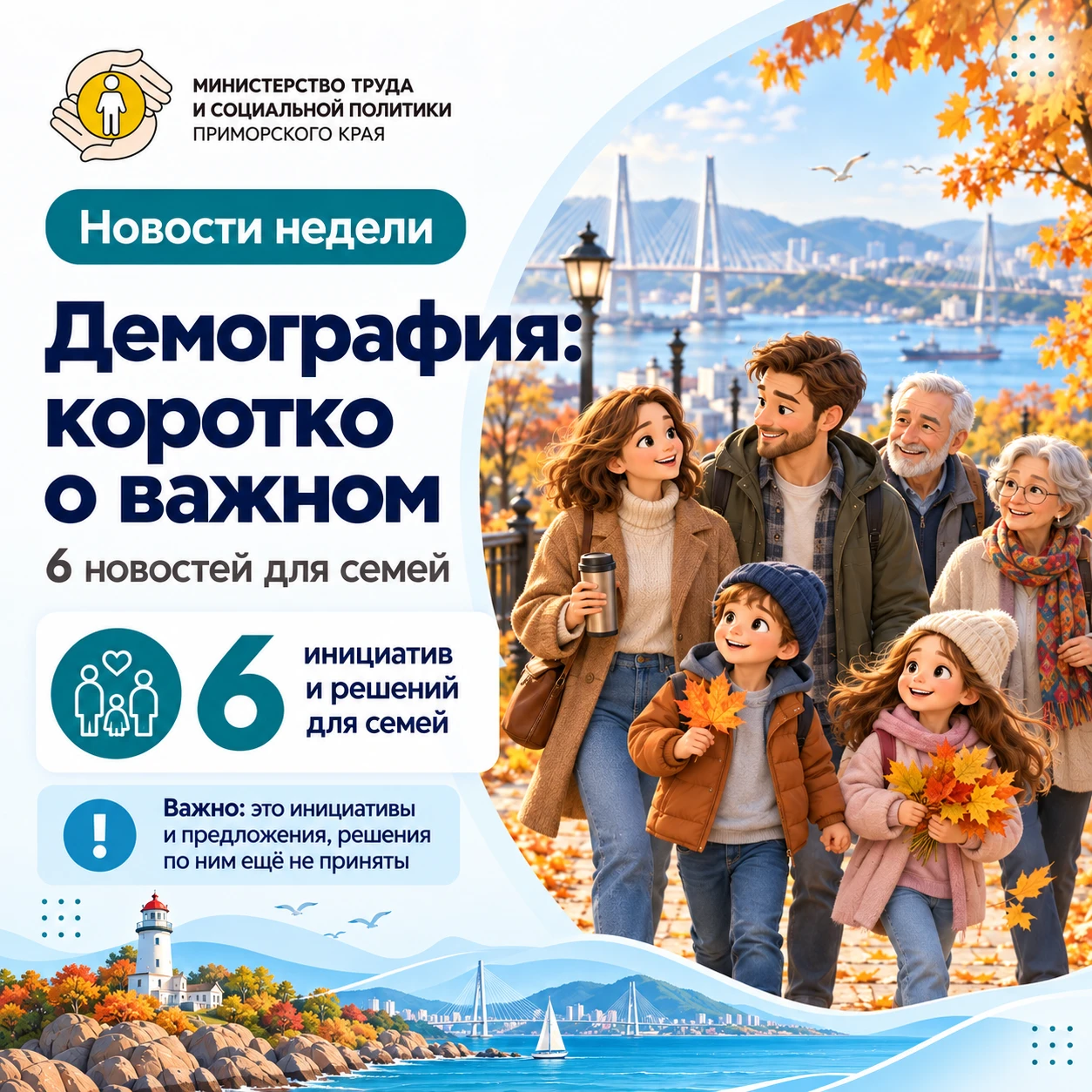 👨‍👩‍👧‍👦 Демография: коротко о важном
