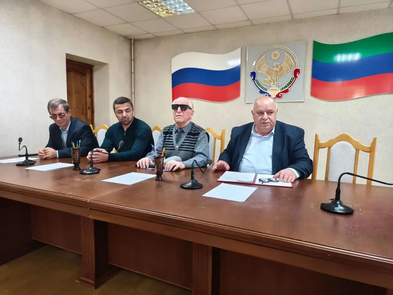 В селе Коркмаскала прошло выездное заседание Буйнакской местной организации ВОС
