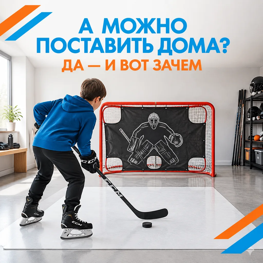 А можно поставить дома? Да - и вот зачем⛸️