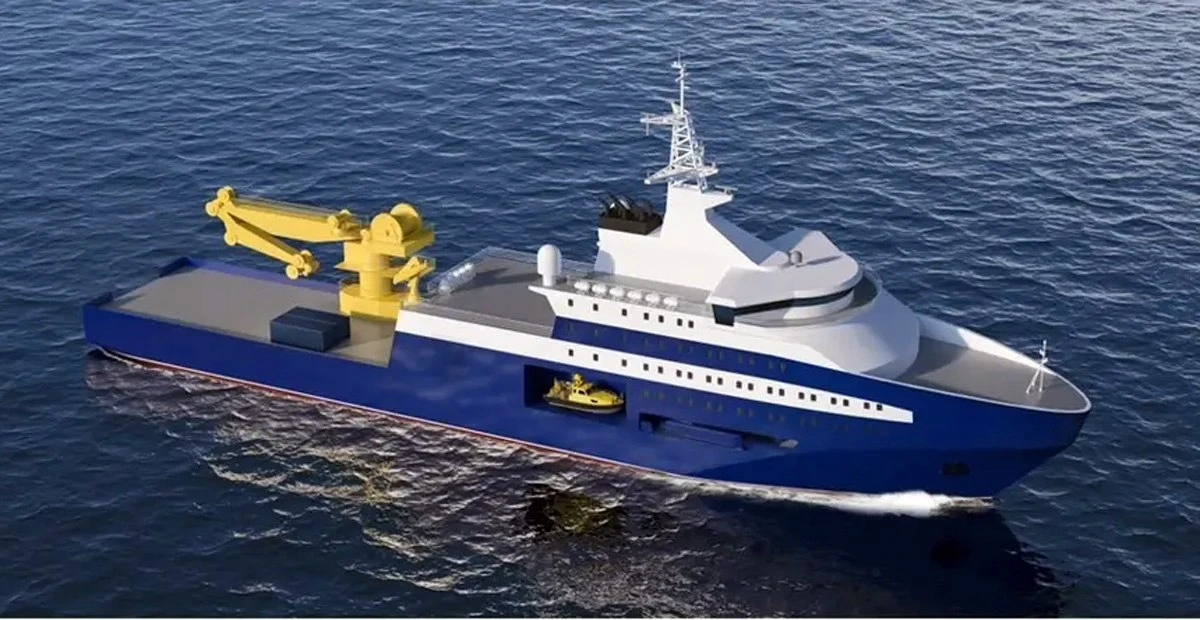 ⚓️ В октябре 2026 года представлен созданный в конструкторском бюро ОСК «Алмаз» проект ...