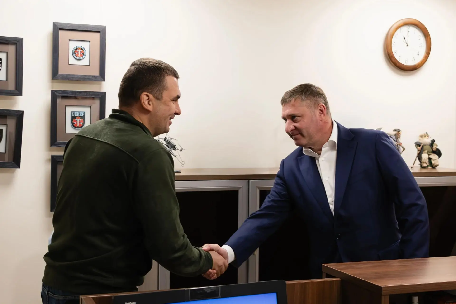 Александр Шуваев встретился с руководителем исполкома Народного фронта Михаилом Кузнецовым