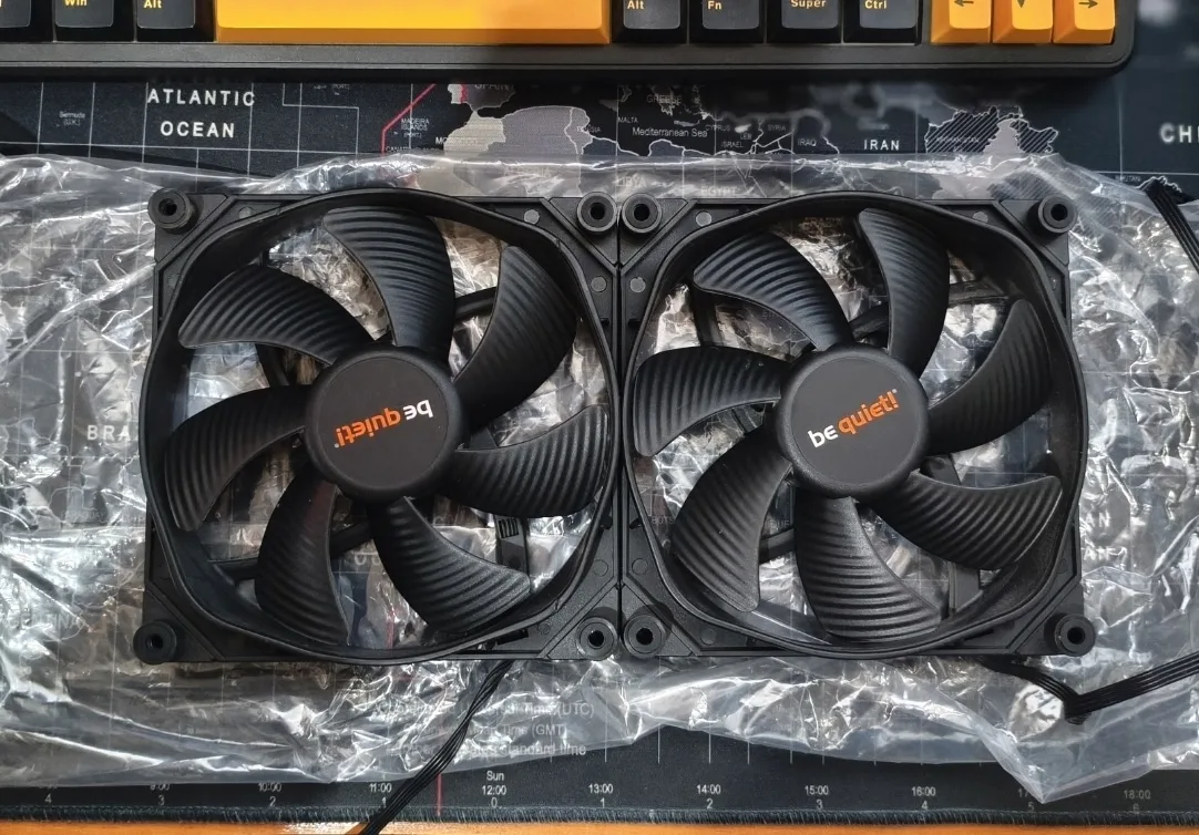 Продам 2 корпусных вентилятора Be Quiet Silent Wings 3 140mm, Донецк, 3500