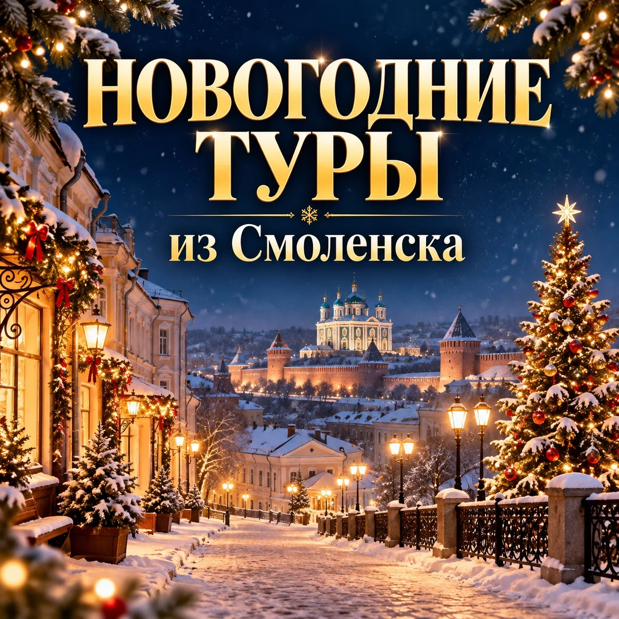 Новогодние туры из Смоленска