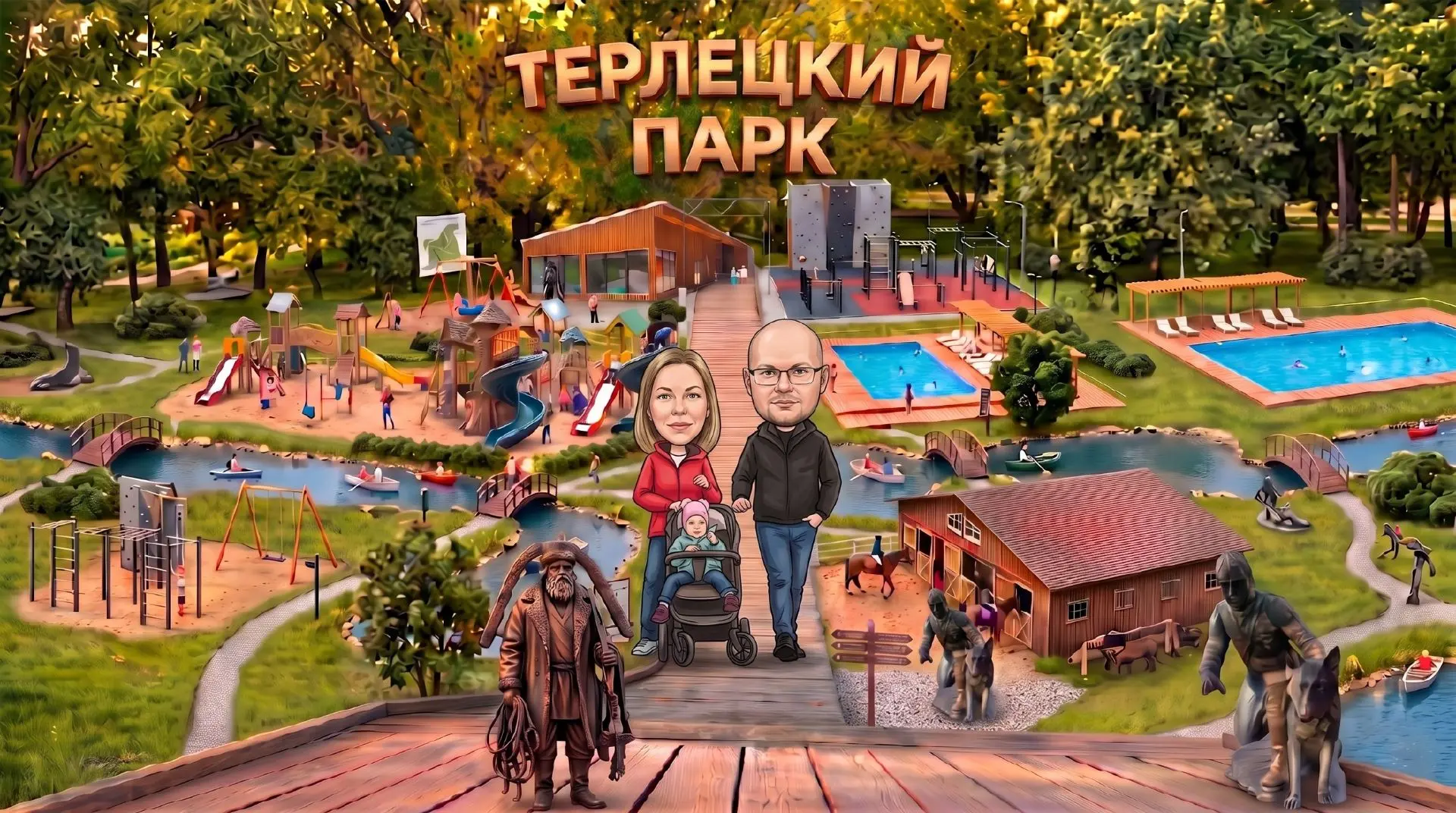 Терлецкий парк: прогулка для всей семьи!
