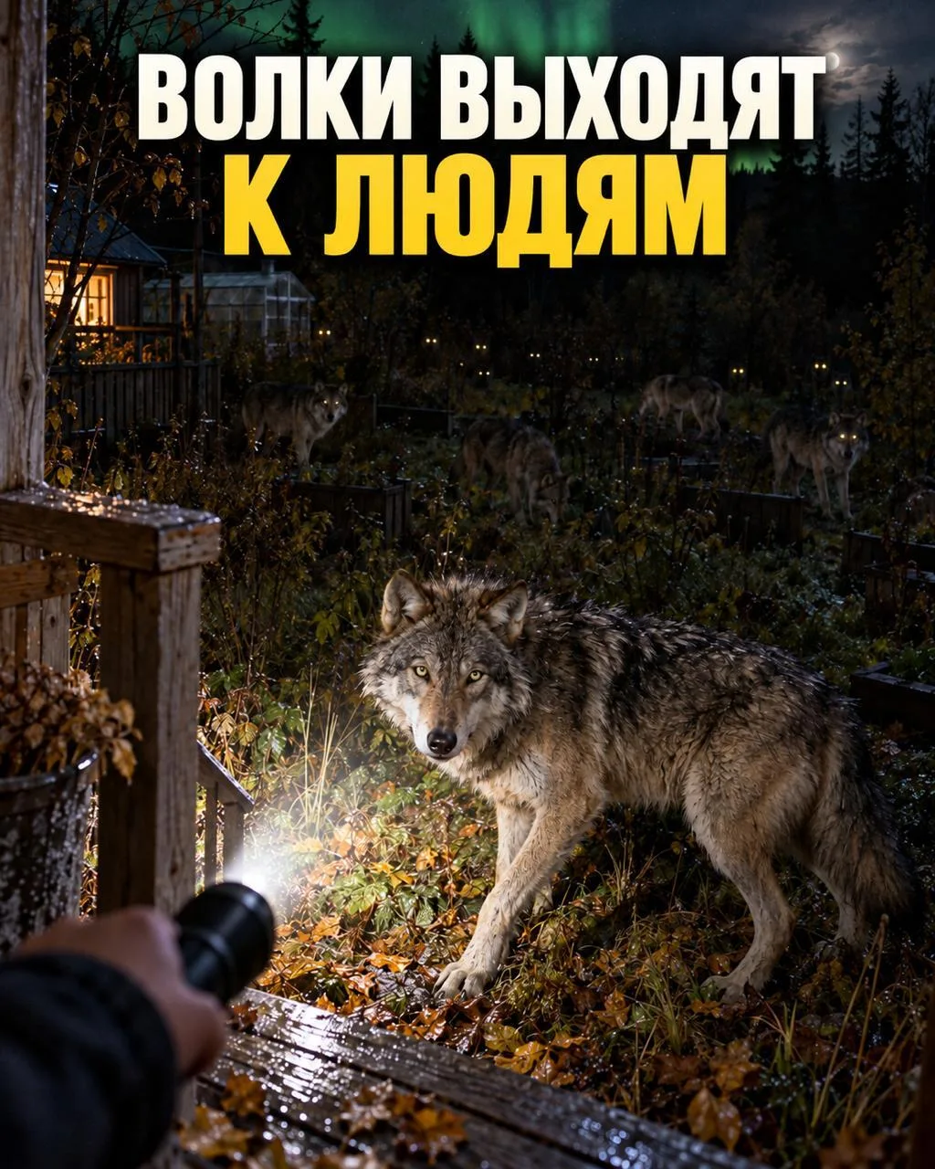 🐺 «Море светящихся глаз повсюду»