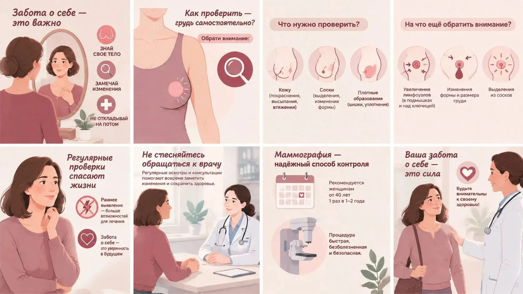🎀 «Розовый октябрь»: уделите себе 10 минут заботы🎀