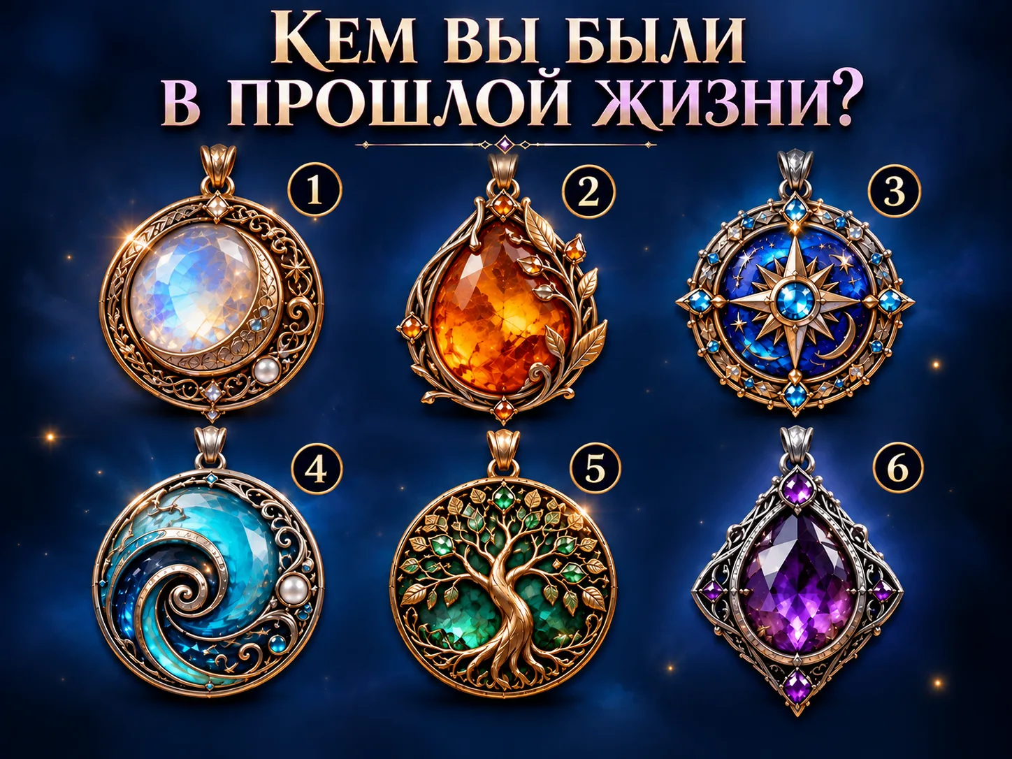 🔮 Кем вы были в прошлой жизни?