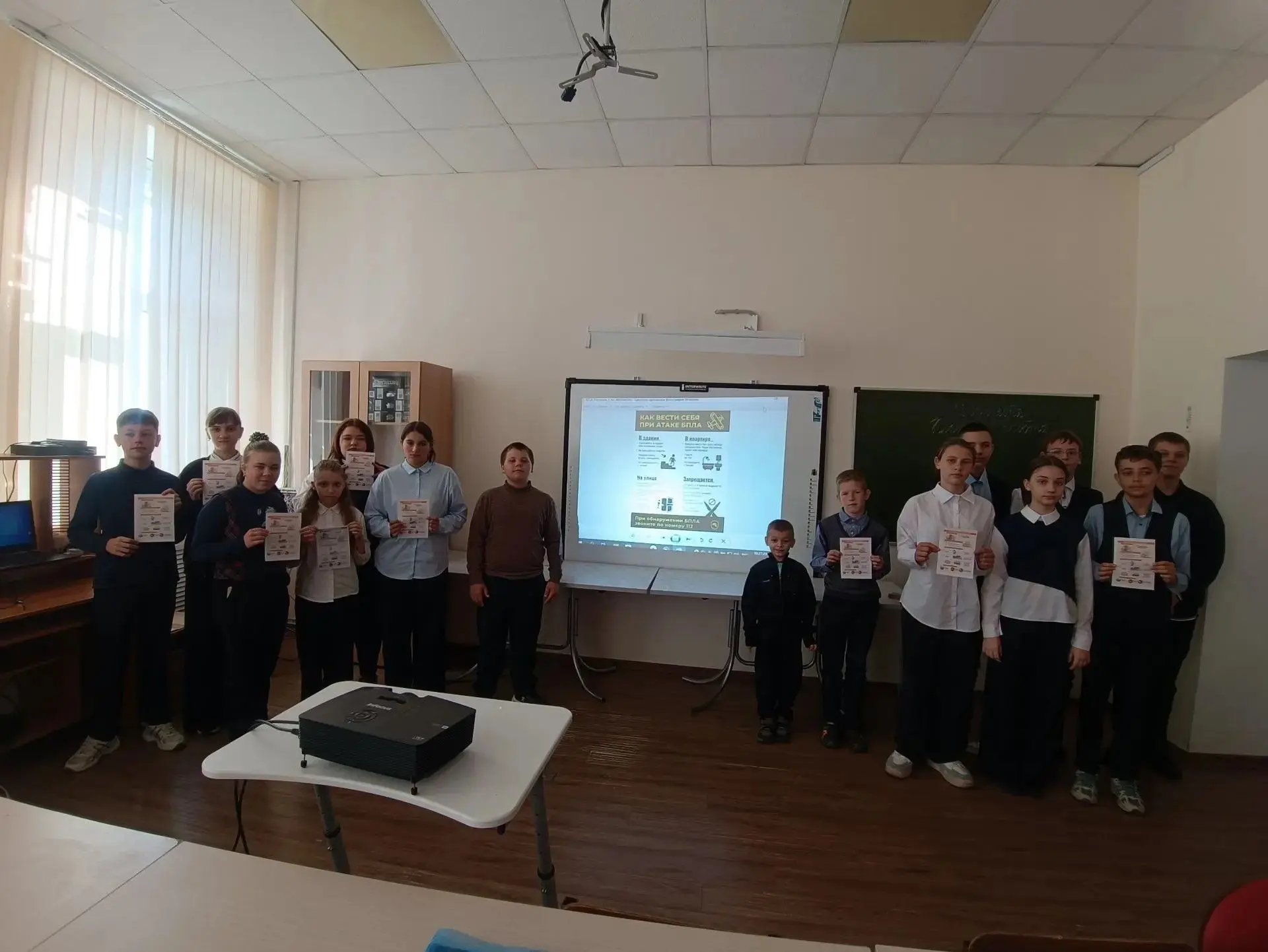 «Внимание всем!»: в МКОУ «Охочевская СОШ» прошел Всероссийский открытый урок культуры б...