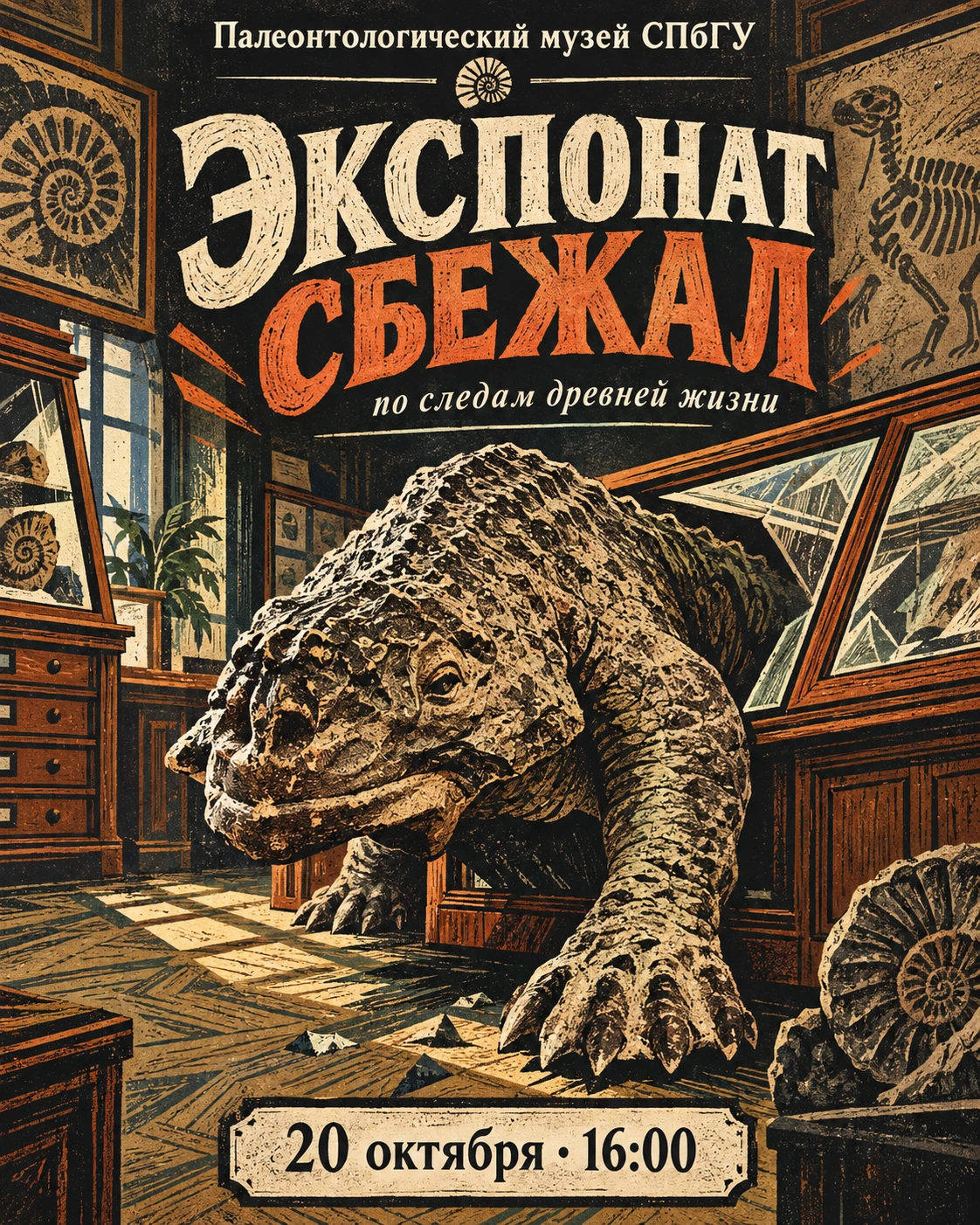 🦖 Палеонтологический музей СПбГУ