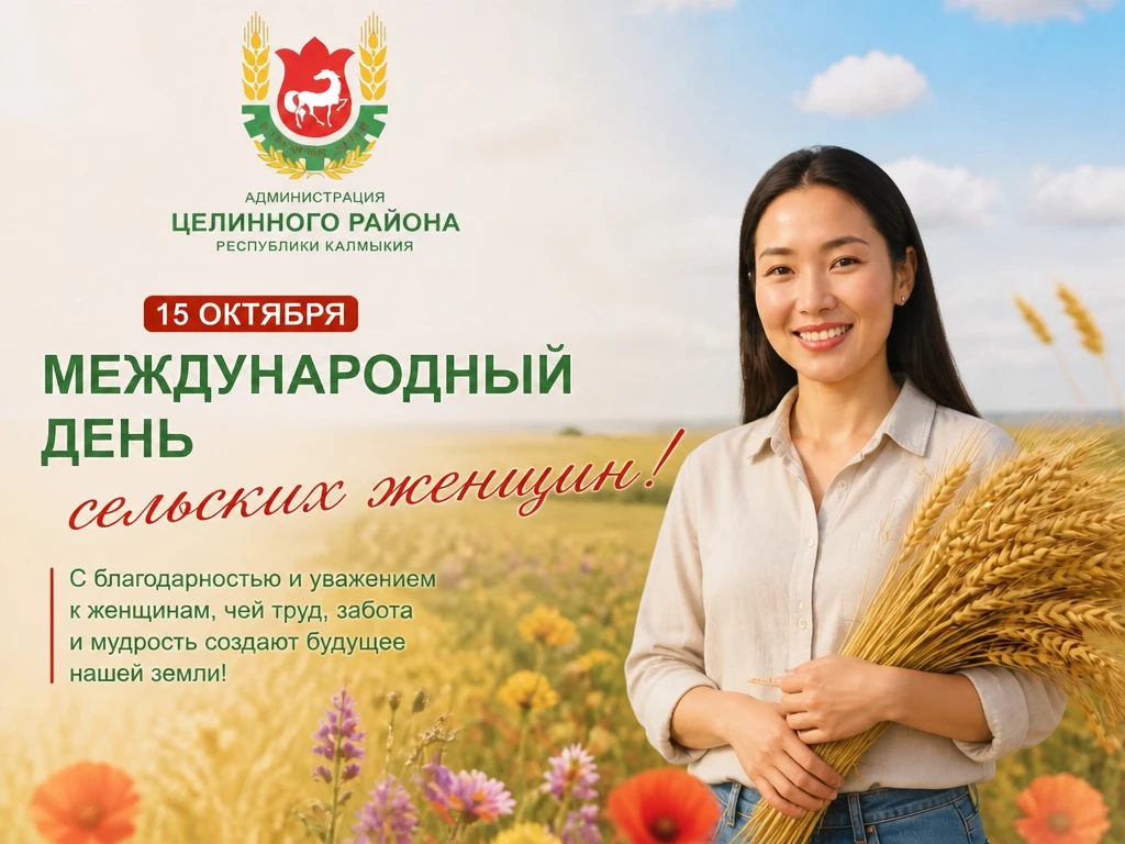 Дорогие женщины Целинного района!