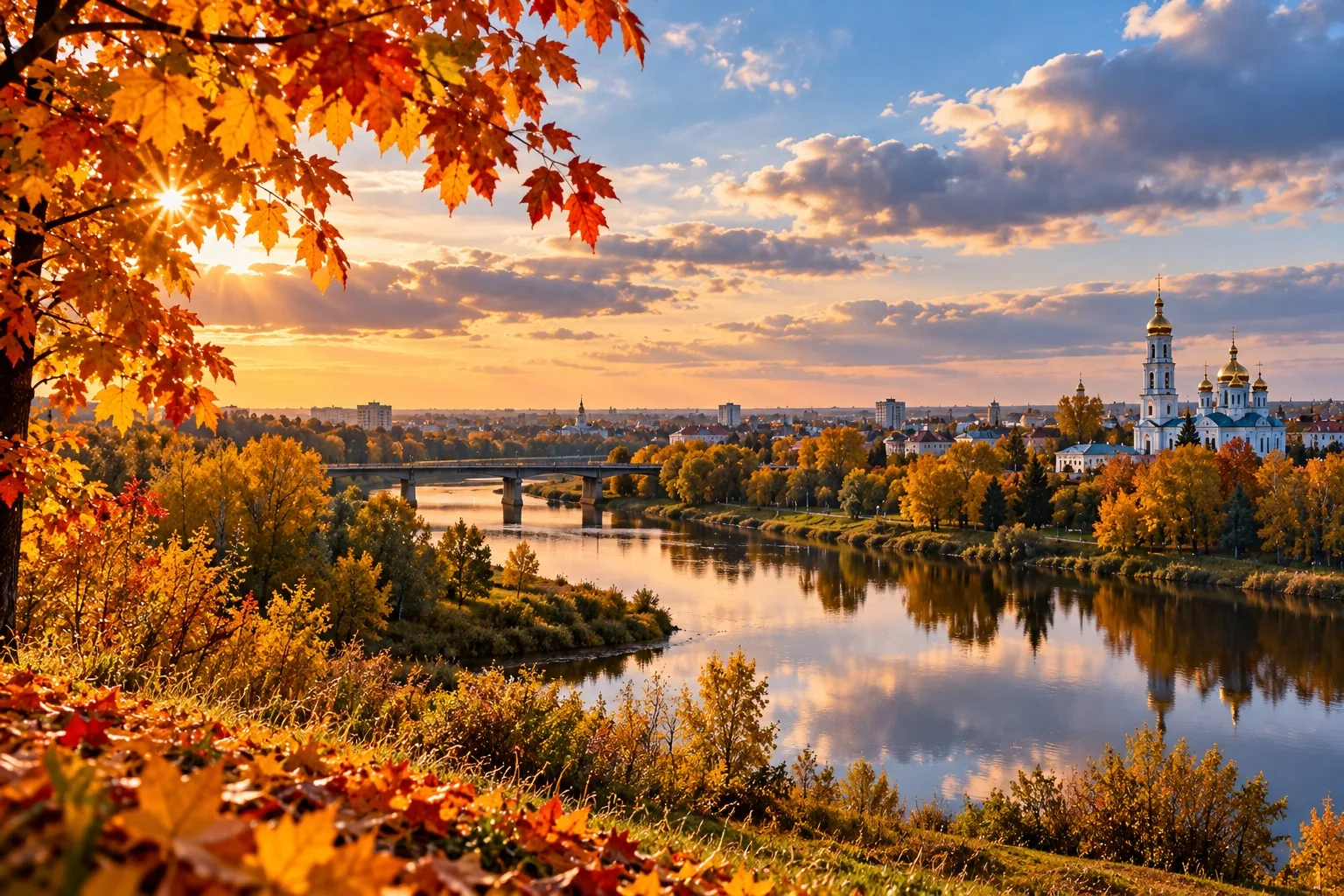 🌤 В Тамбовской области 15 октября потеплеет до +21°C
