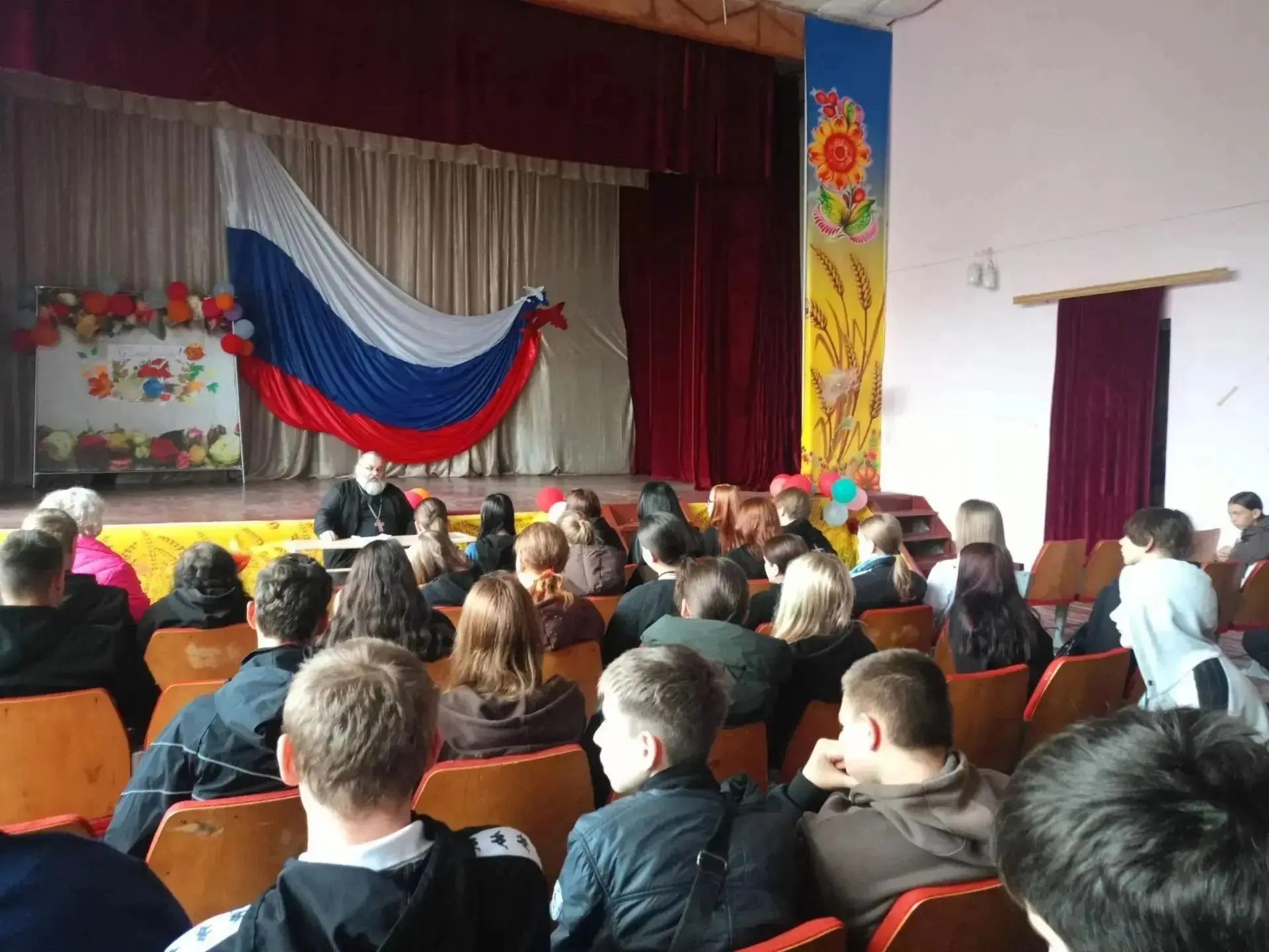 15 октября в ГБПОУ ХО "Чаплинский аграрный колледж" состоялось очередная  встреча студе...