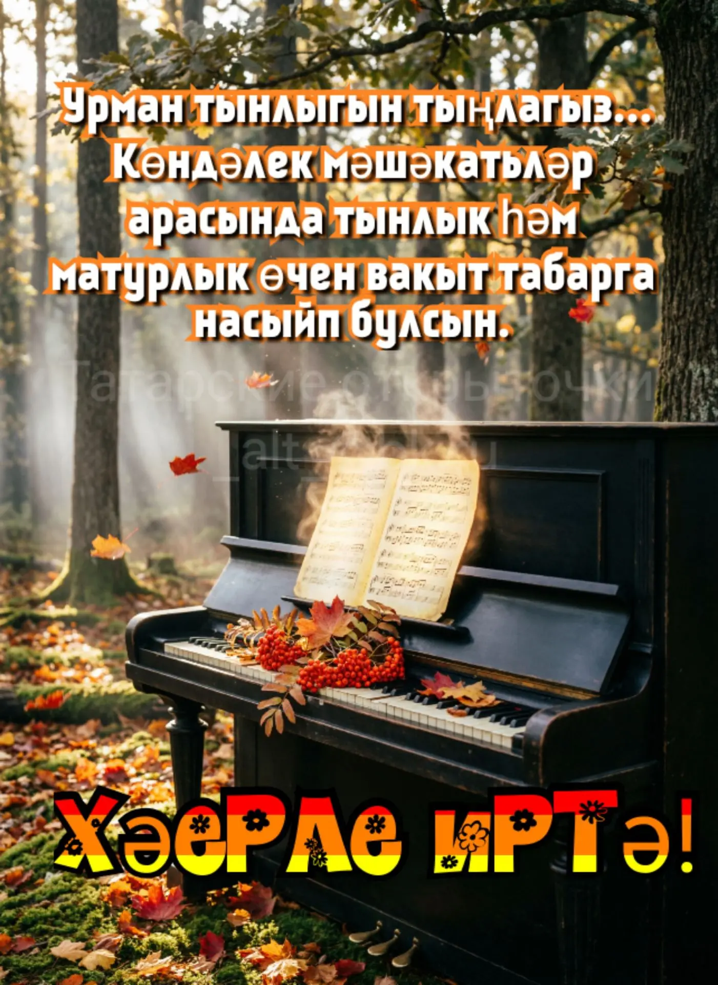 Доброе утро! Пусть в суете будней вы найдете время для тишины и красоты.