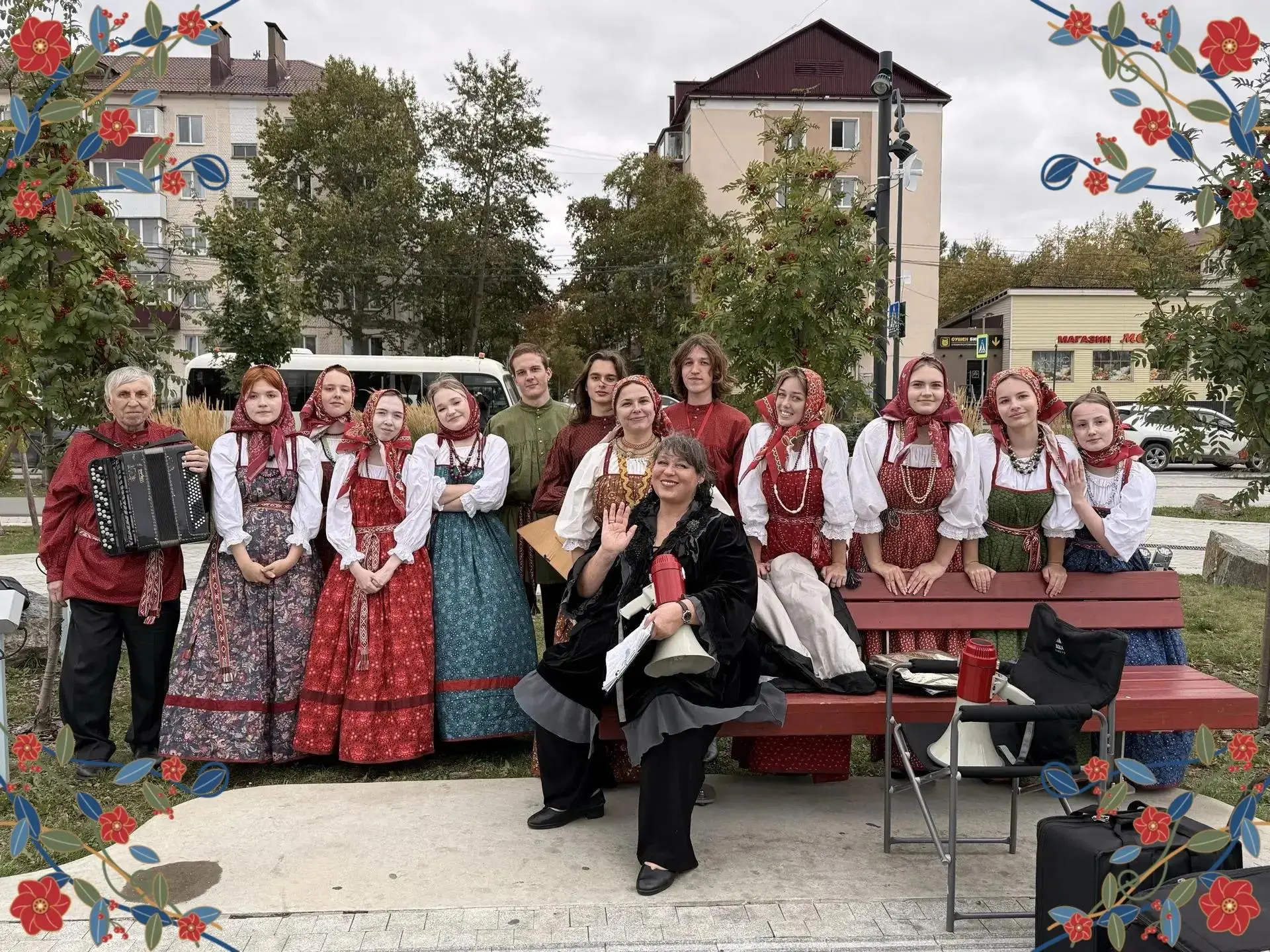 «Туесок» из Южно‑Сахалинска снялся в «Играй, гармонь!» на Первом канале