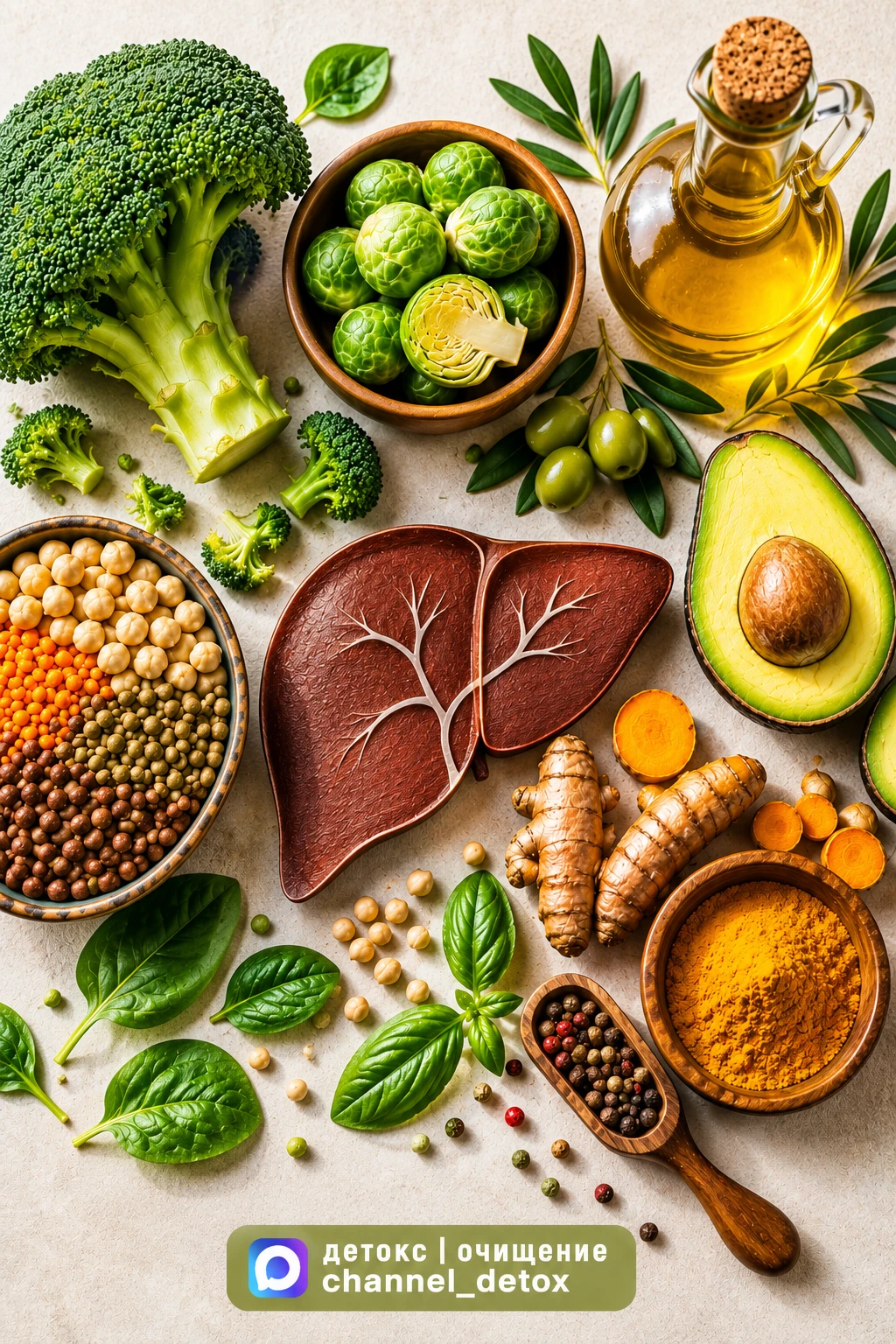 🧡 Топ-5 продуктов для поддержки печени