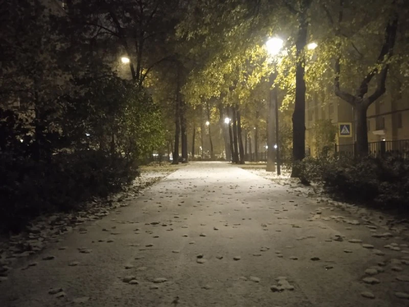 🌿 Ночная улица Народная в полной тишине
