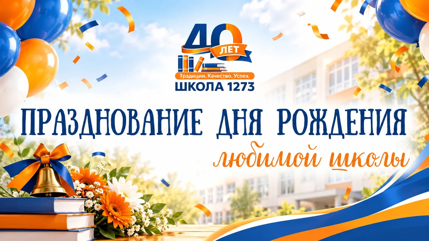 НАШЕЙ ШКОЛЕ - 40 ЛЕТ!