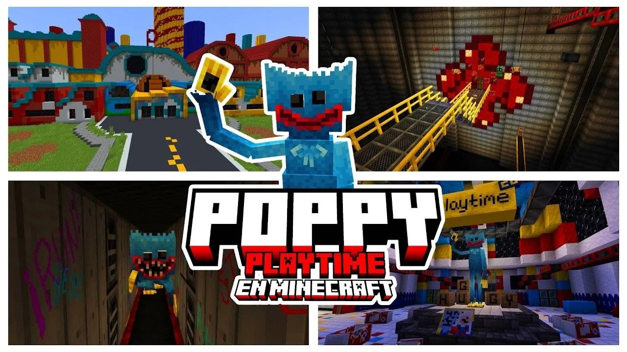 POPPY PLAYTIME EN MINECRAFT