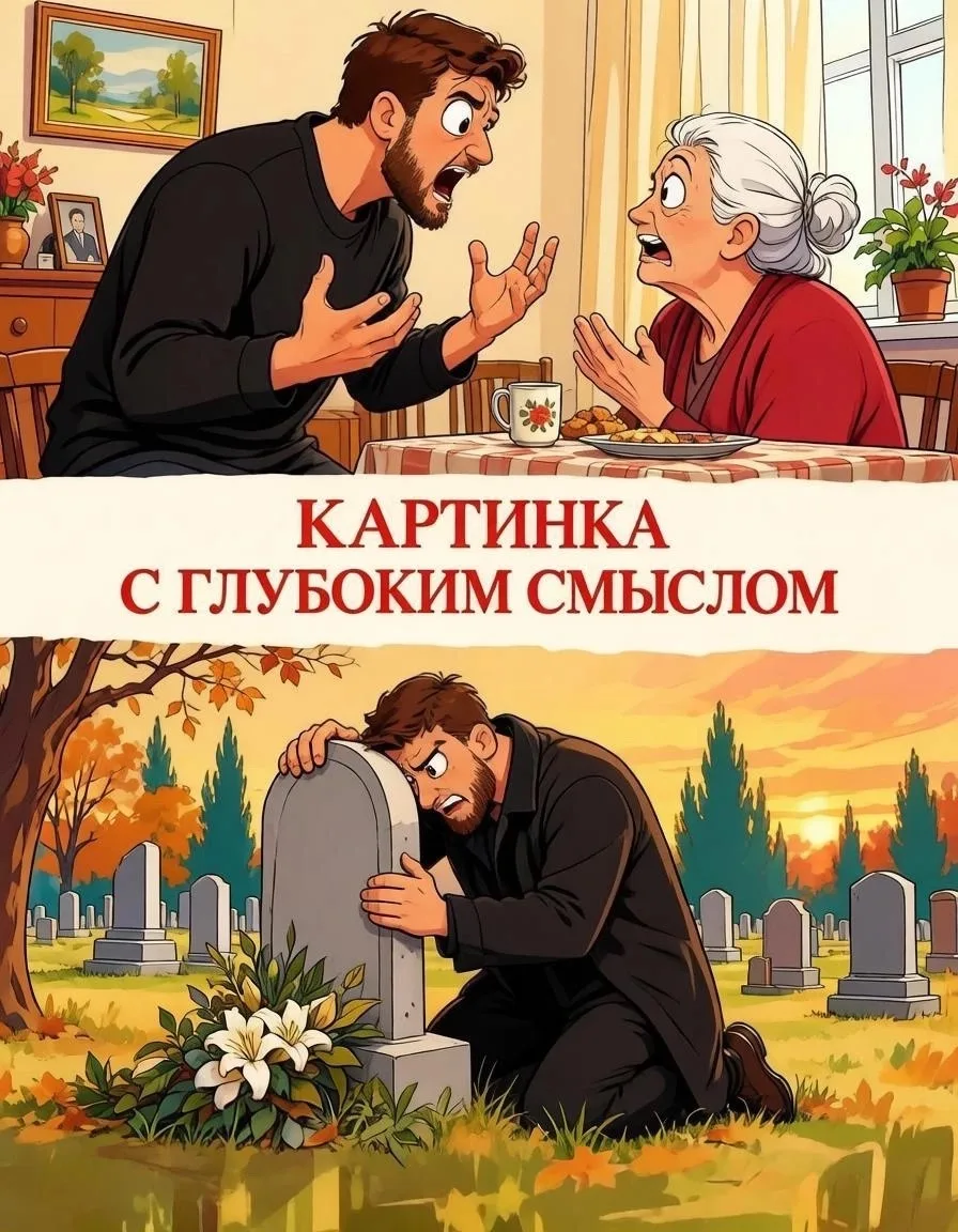 Уважайте родителей.