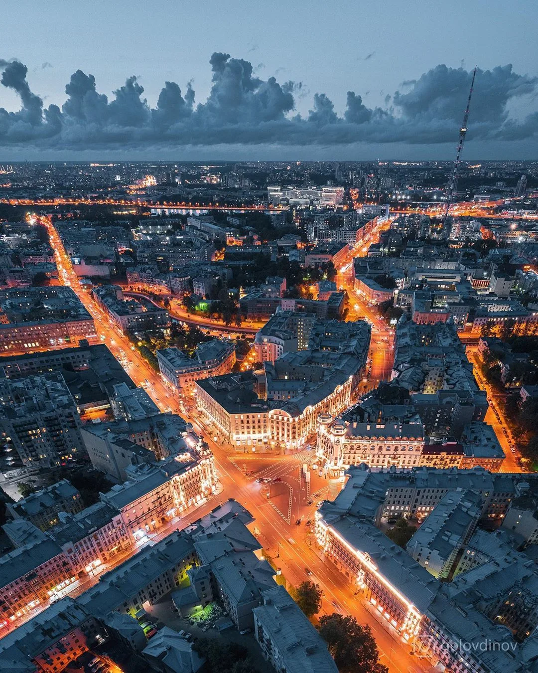 Геометрия петербургских улиц