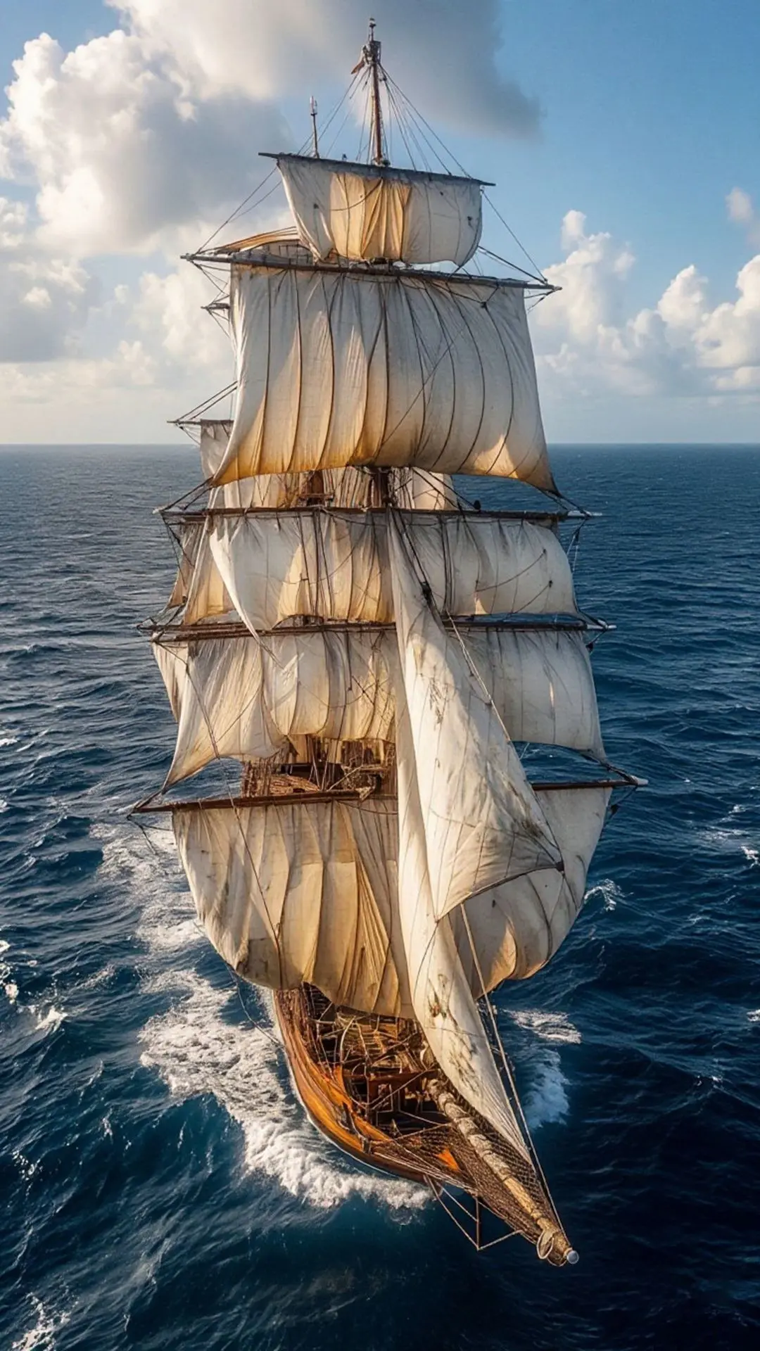 #корабли #парусники #обои #ships #sailboats #wallpaper #decw