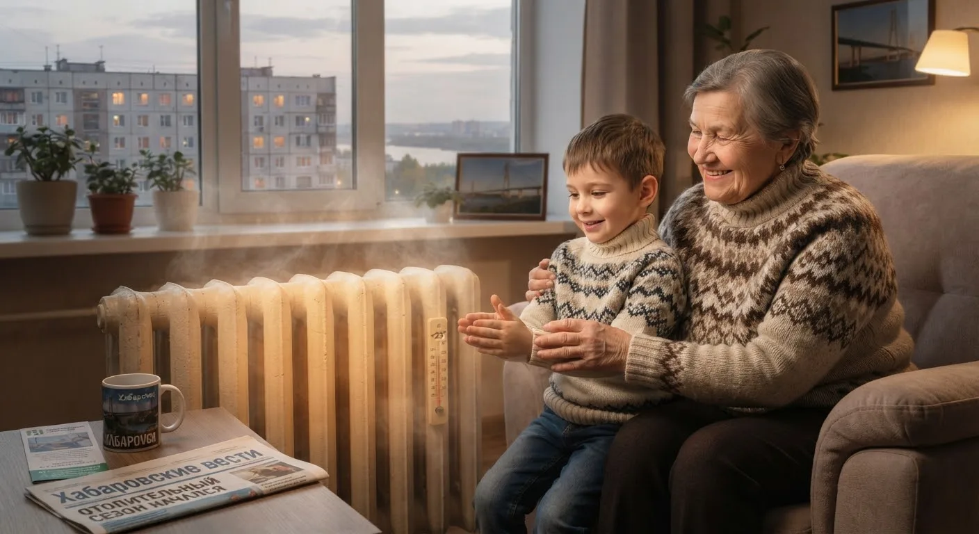 🥶 В Хабаровске отопление получили 71% многоквартирных домов