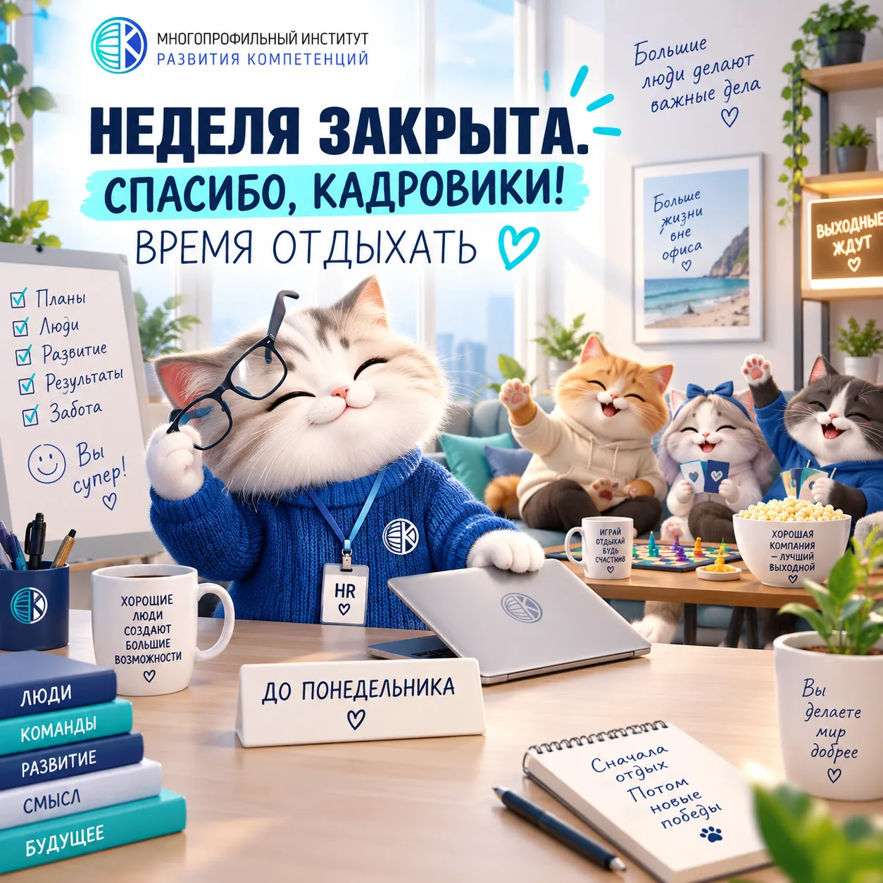 Неделя закрыта: спасибо тем, кто каждый день удерживает процедуру и здравый смысл.