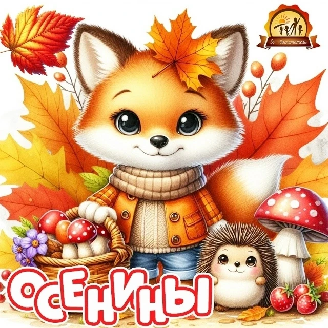 Малыши пошли на прогулку и встретили Осень! Осень пригласила ребят погулять по осеннему...