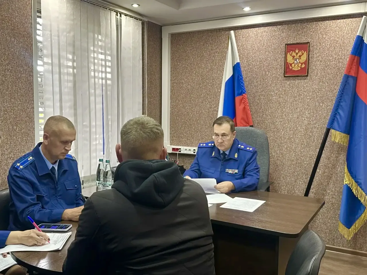 ⚡️Прокурор Республики Алтай провел личный прием жителей Усть-Коксинского района