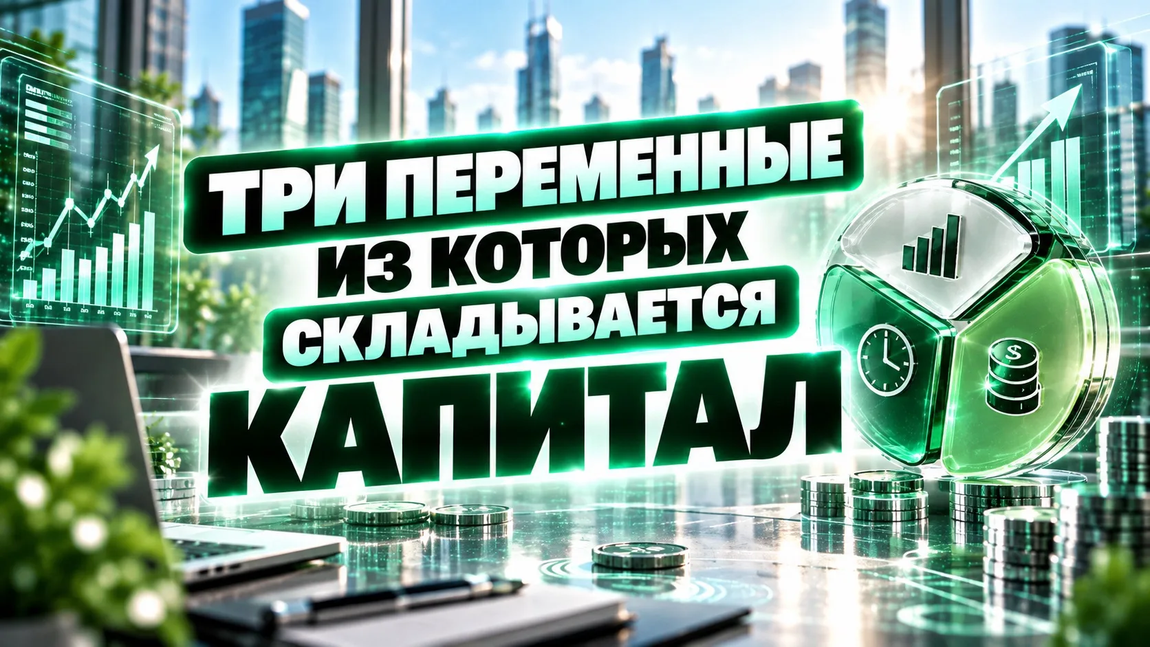 Три переменные, из которых складывается капитал.